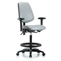 Beige Ergonomic Drafting Chair Y524128