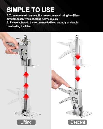 2 Pack Stainless Steel 15.6 Inch Hand Jack H99028