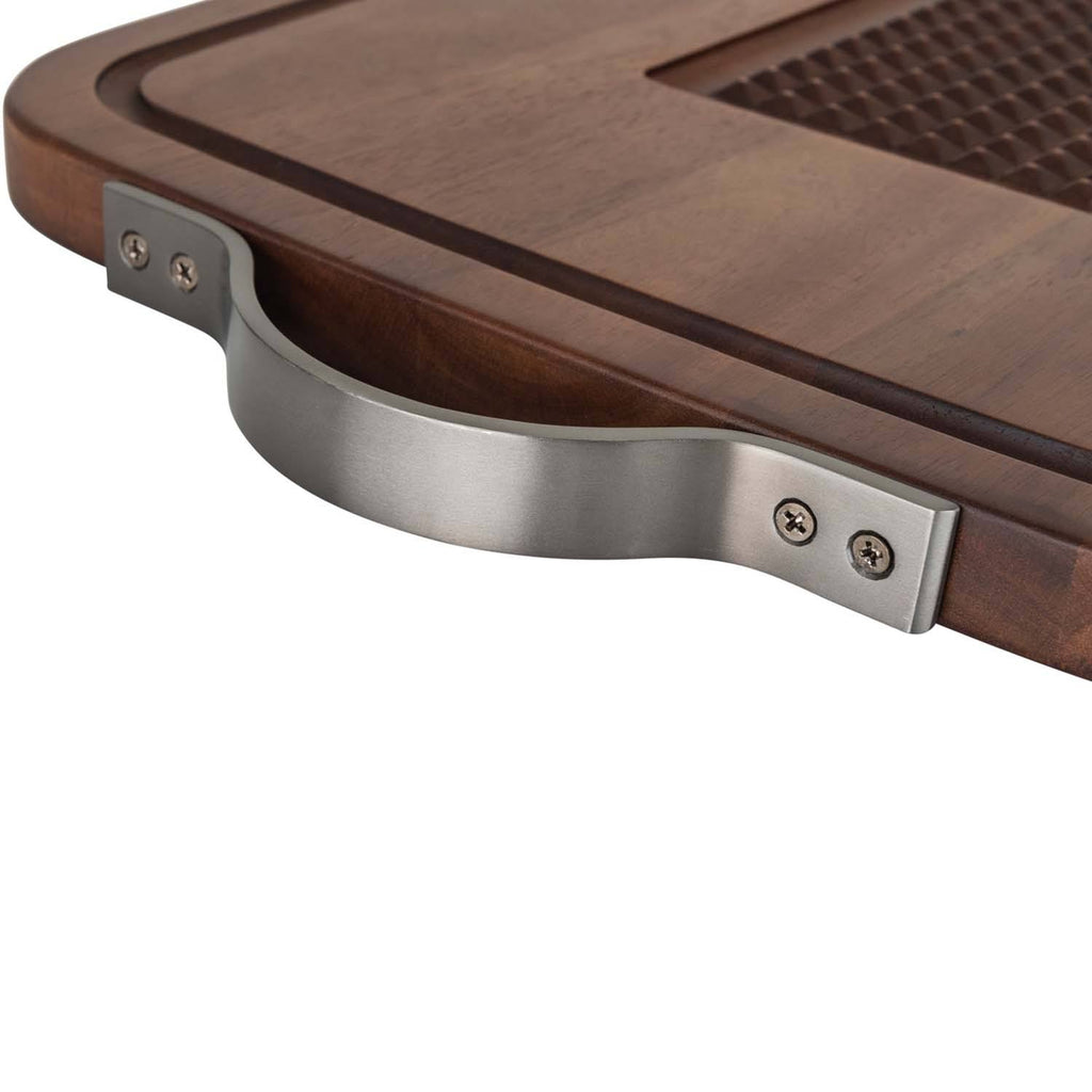 Acacia Carving Board with Juice Well E10552