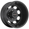 16x6 8x6.5x22 Matte Black Wheel Rim T1166