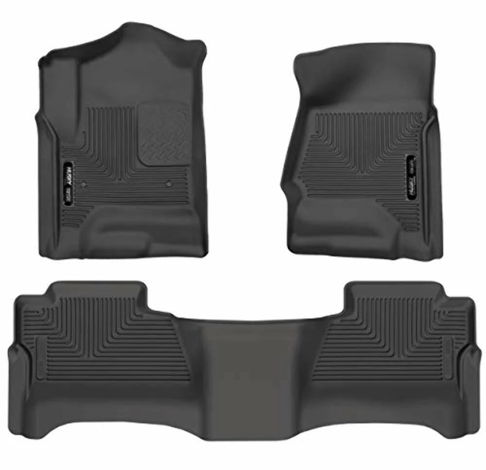 Black Front & 2nd Seat Floor Liners O5942