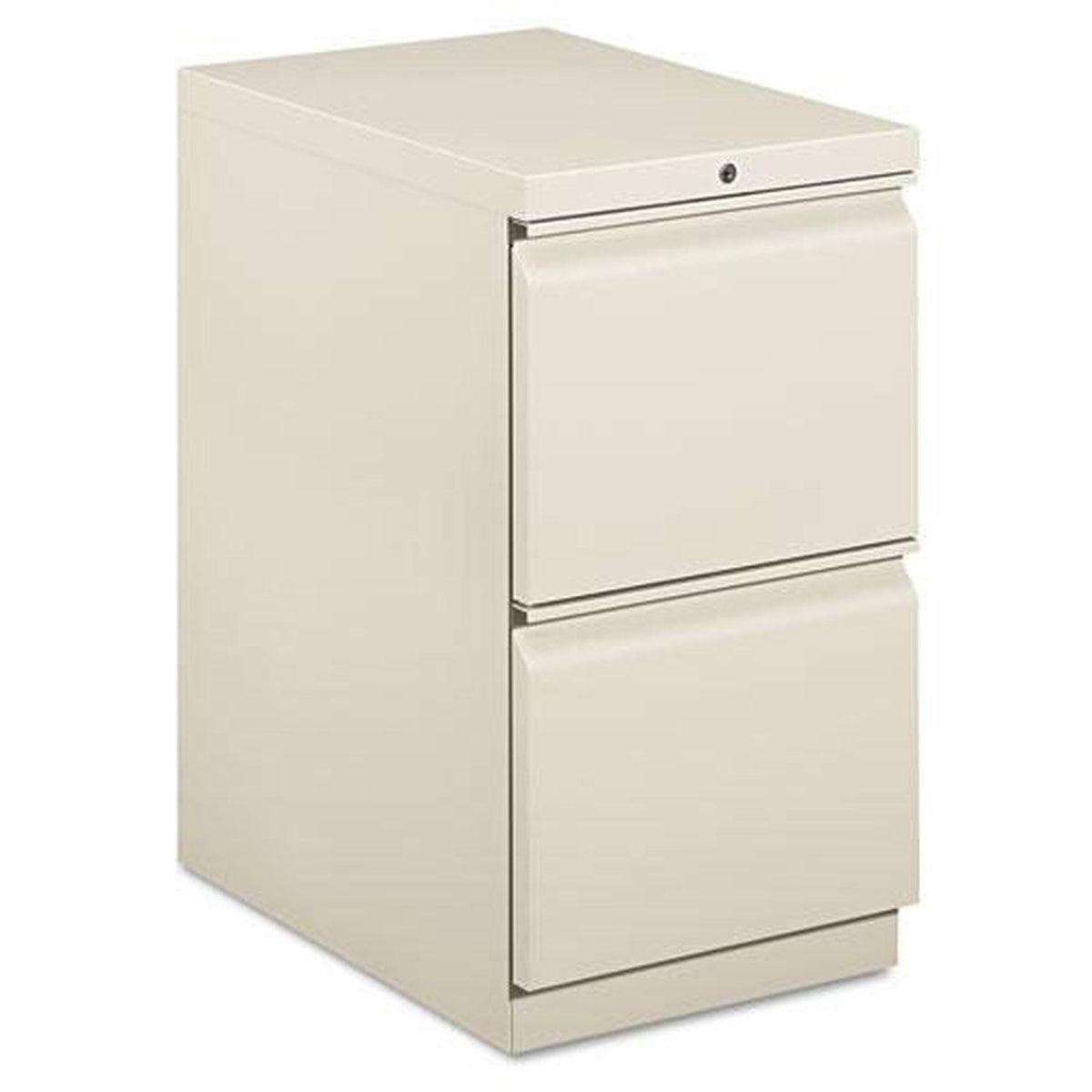 Mobile Pedestal File with Two File Drawers Light Gray U113165