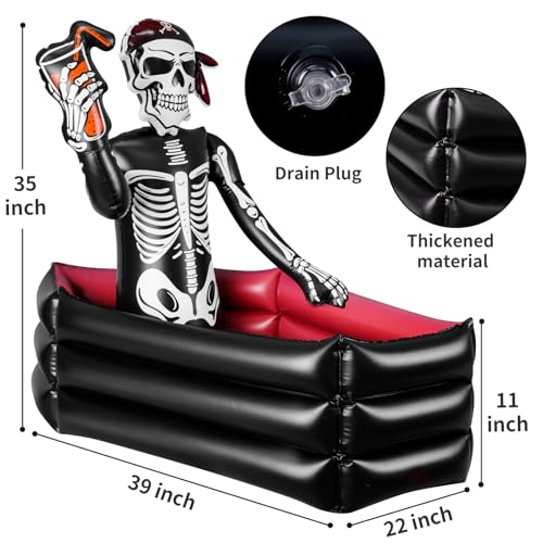 39 Inch Inflatable Skeleton Drink Cooler I835