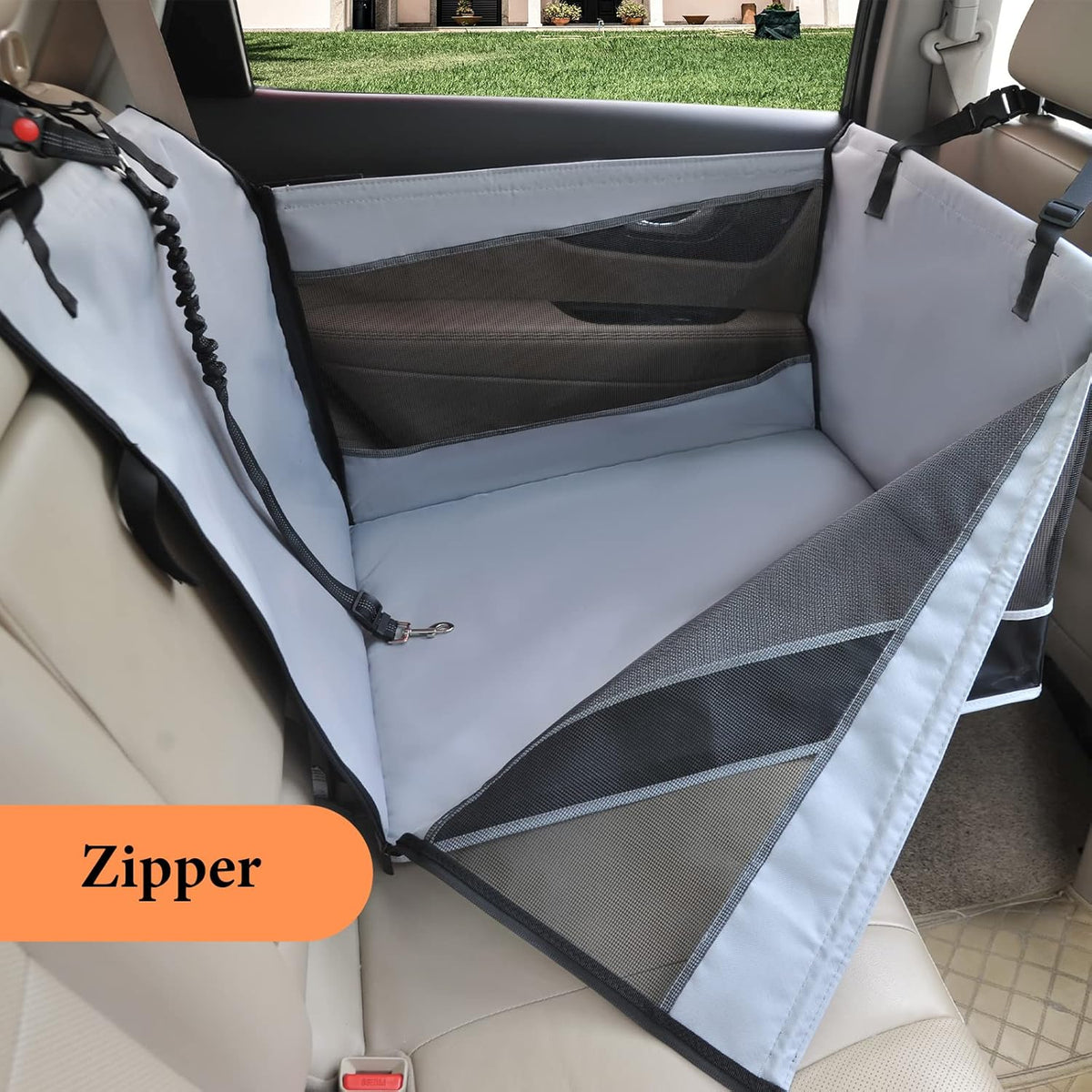 Dog Car Seat for Large Dogs with Seat Extender S119