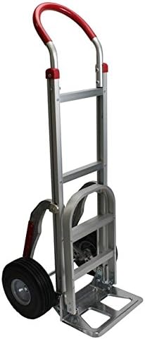 Aluminum Hand Truck with Foam Fill Tires and Stair Climbers C16159