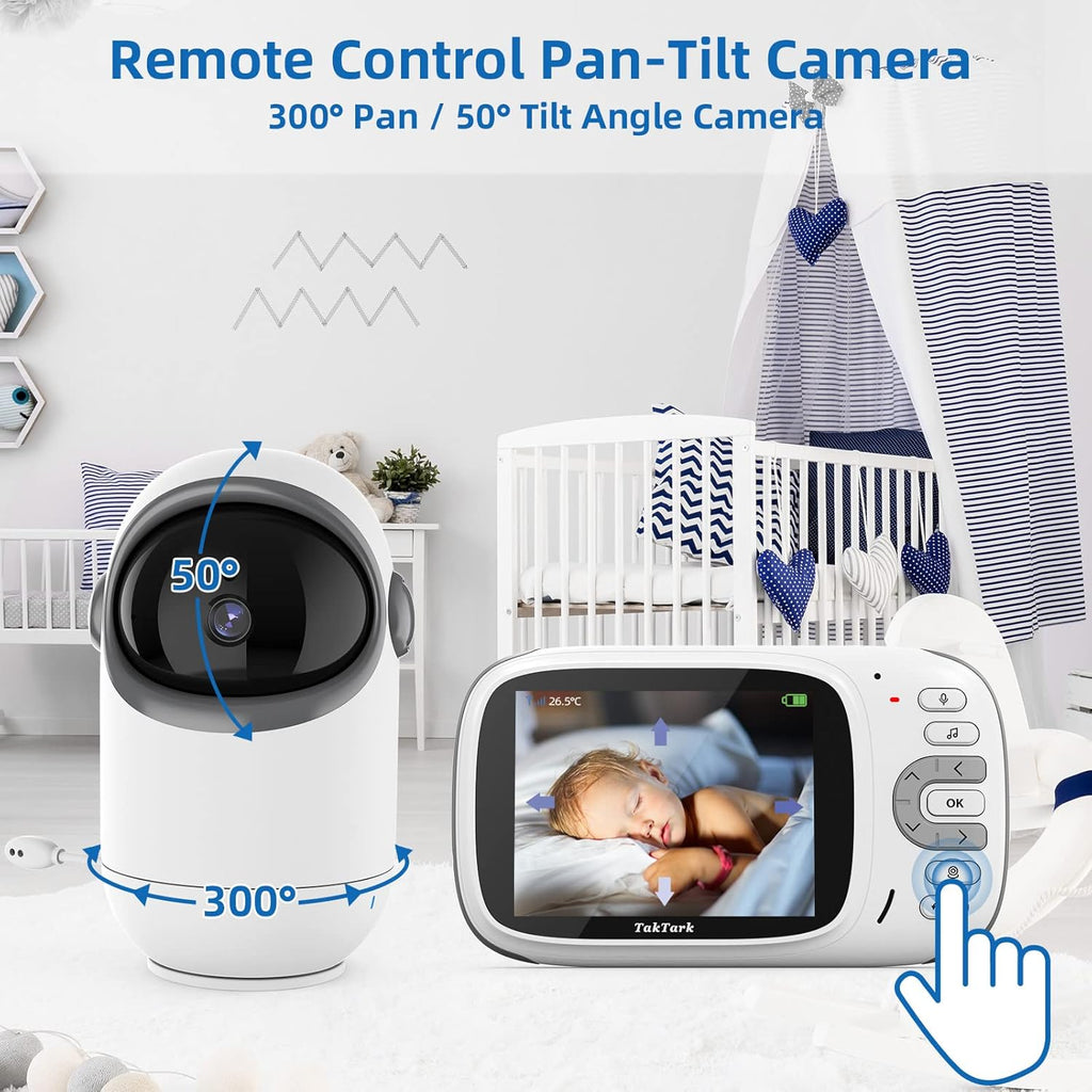 3.2 Baby Monitor with Camera and Audio No WiFi D848