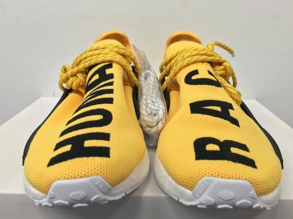Yellow NMD Human Race Shoes C205183