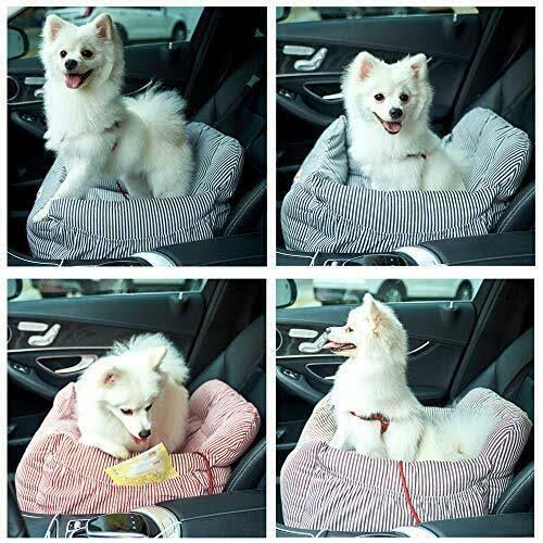 Dog Car Seat Pet Travel Safety Car Seat with Storage Pocket Z73053