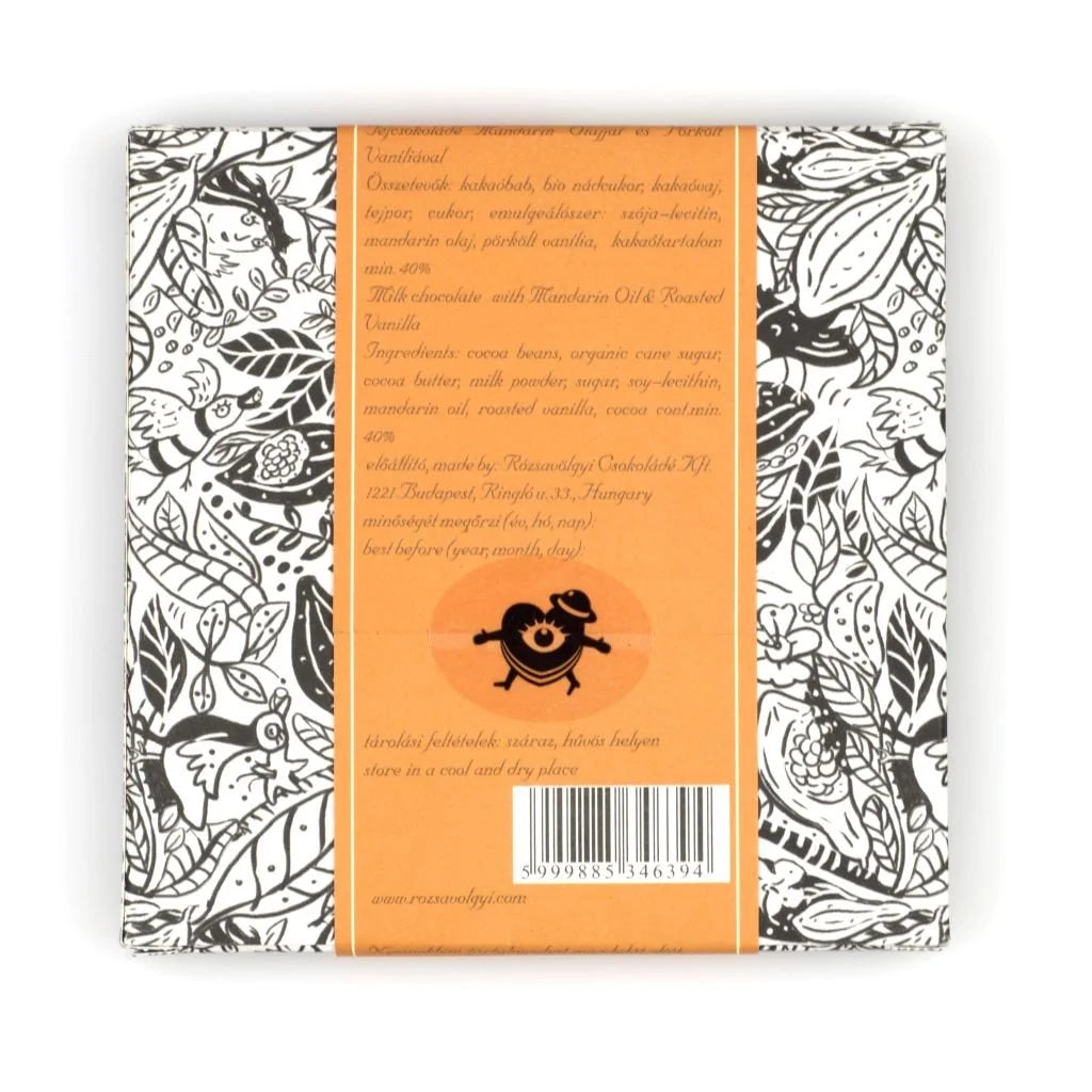 Milk Chocolate W/ Mandarin 40% 70G Y244949