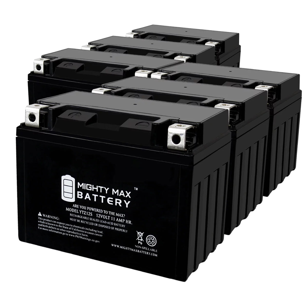 12 Volt 11 AH 210 CCA Rechargeable SLA AGM Motorcycle Battery U4746