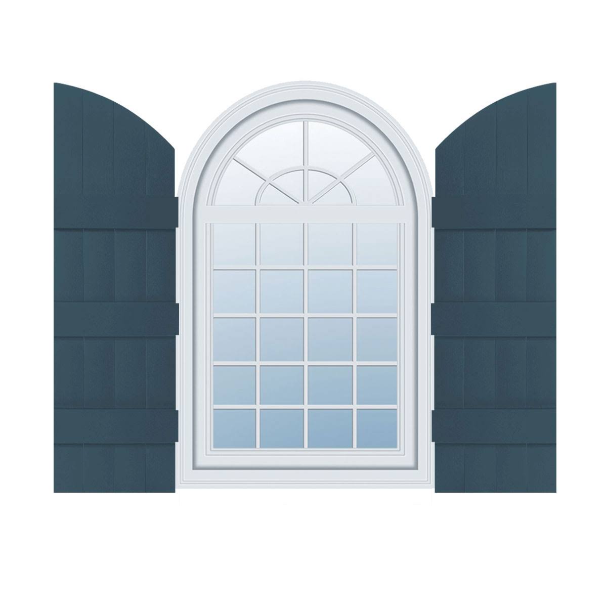 14 inchw x 89 inchh Vinyl Shutters K451336