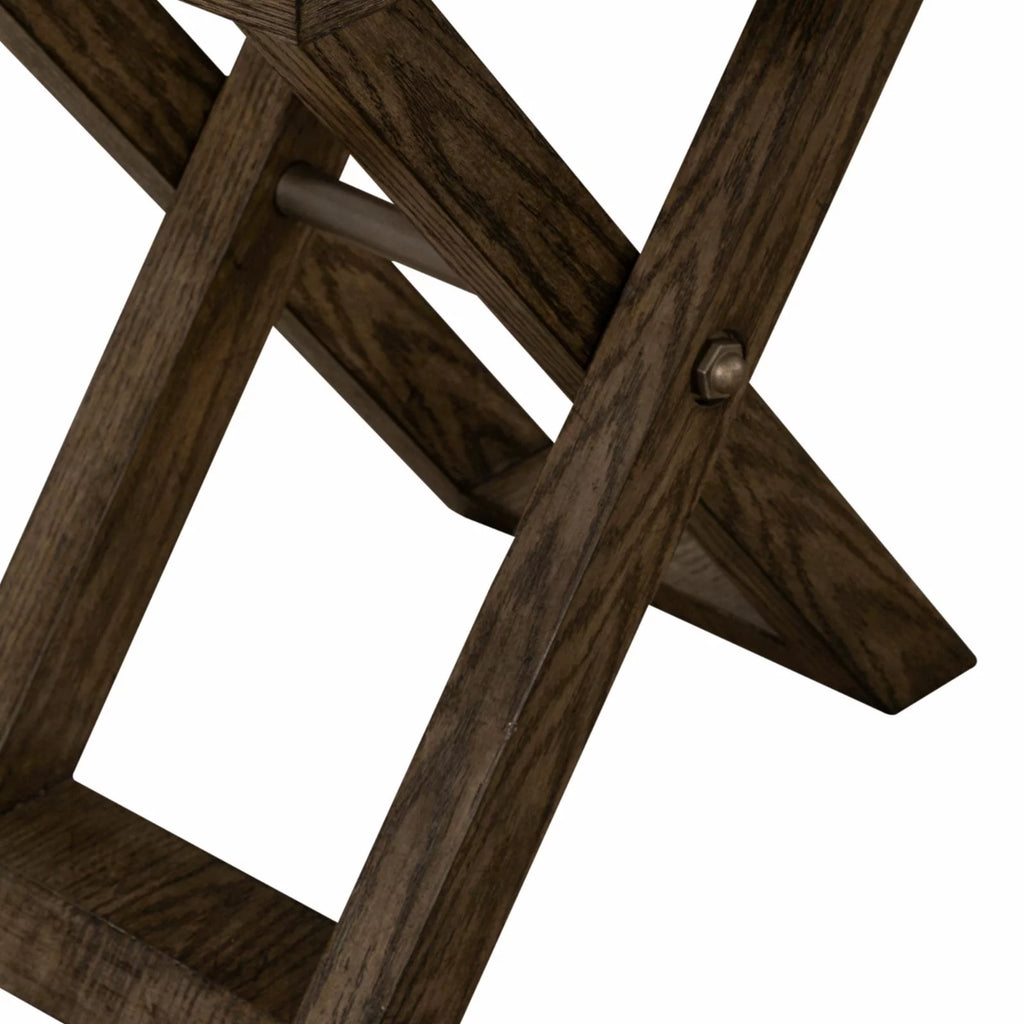 Russet Brown Chairside Table G5105