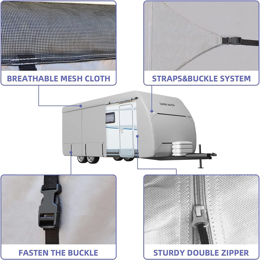 RV Trailer Cover Fits 27‘ - 30‘ Travel Trailer P4134