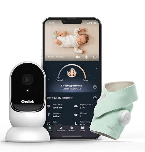 Portable Video Baby Monitor with HD Camera and Heart Rate Tracker V307
