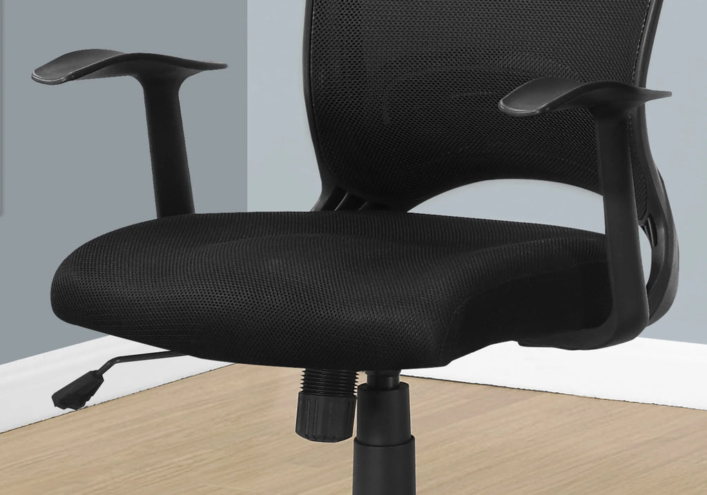 Black Upholstered Office Chair K48453