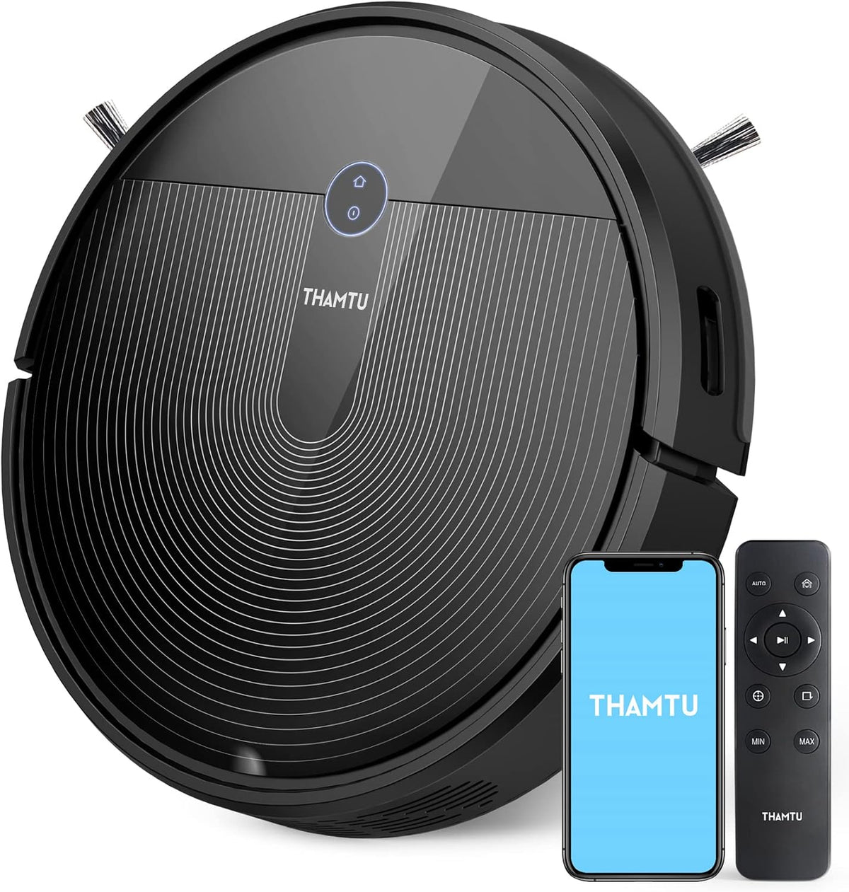 Robot Vacuum, 2500Pa Suction, Ultra Slim, Self-Charging F93980