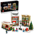 Building Set with Shops, Streetcar and 6 Minifigures F65465
