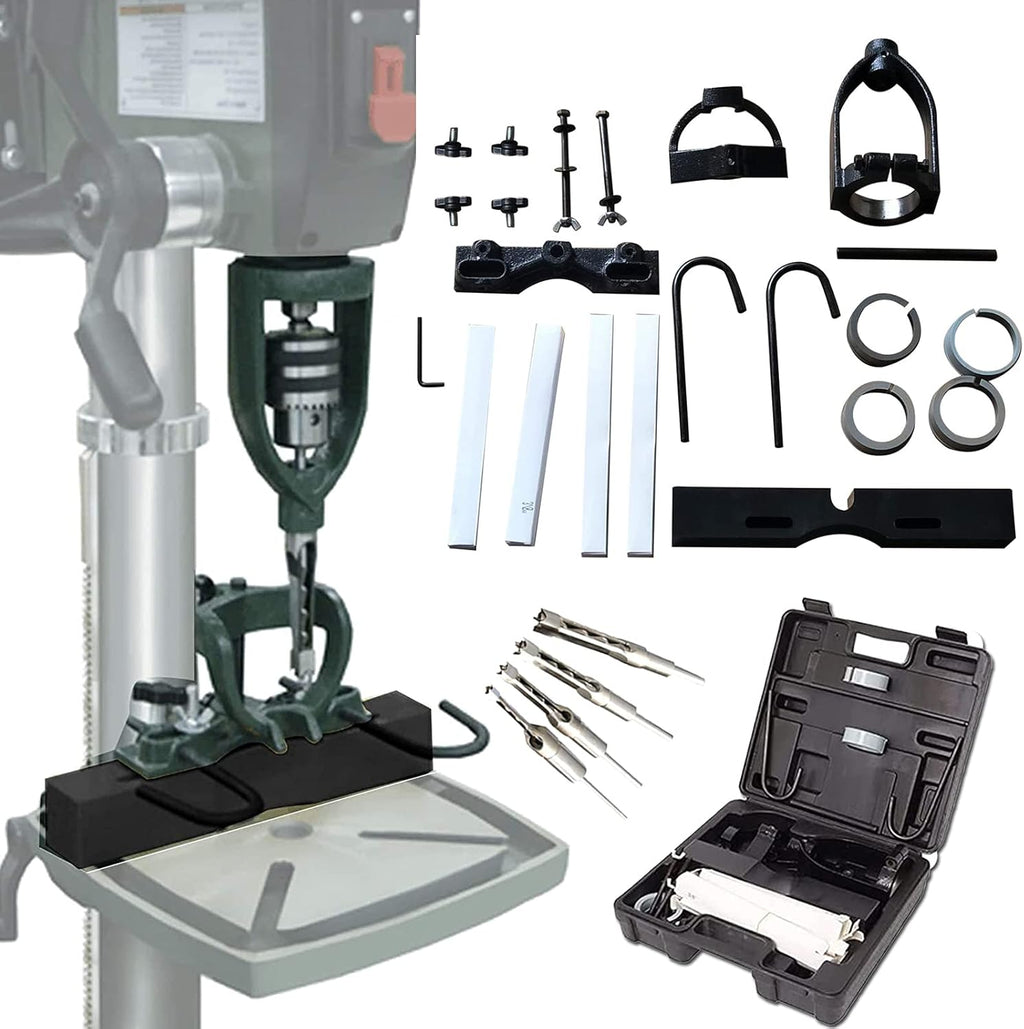 Bench Drill Locator Set for Mortiser Woodworking Mortising Attachment K32786
