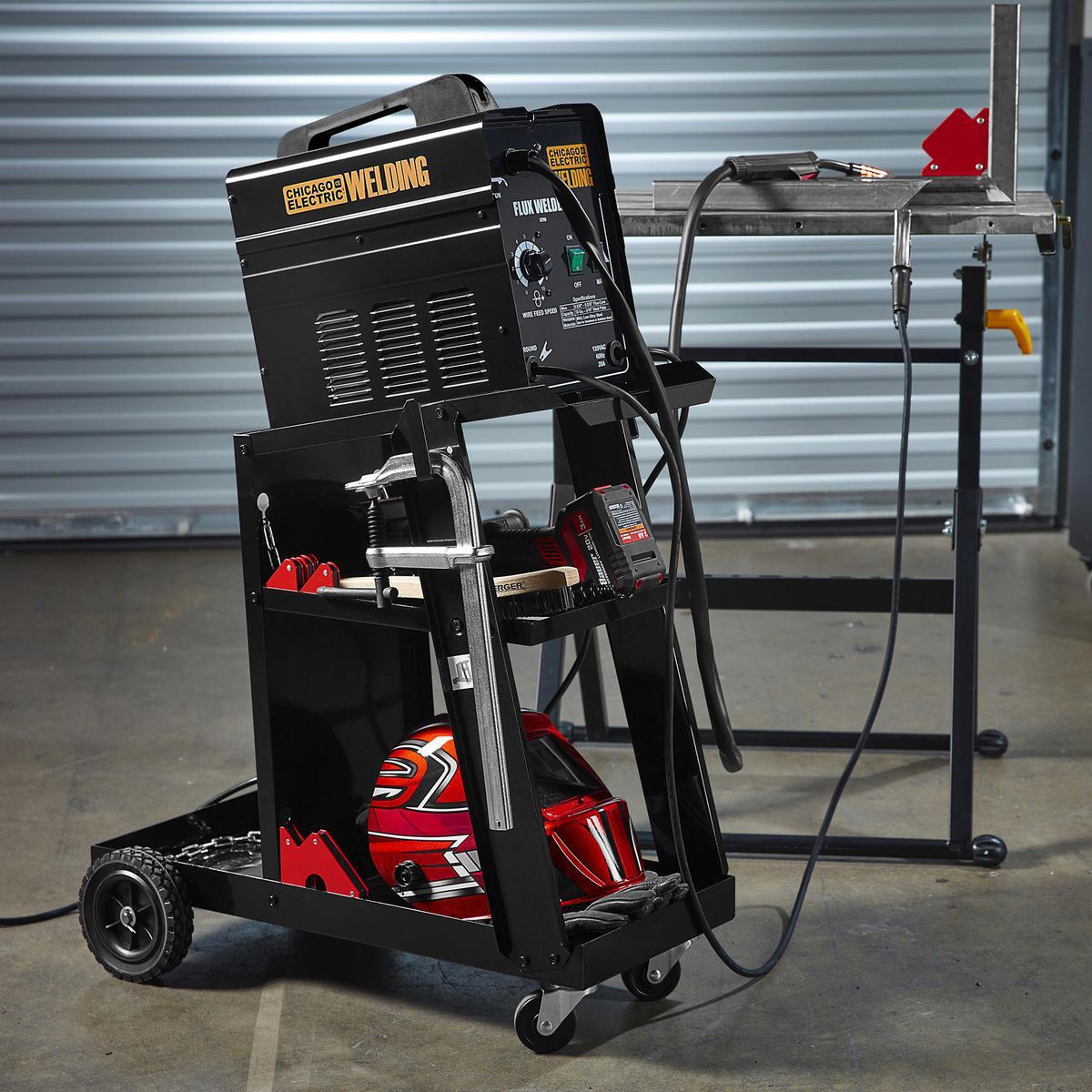 100 lb. Capacity Welding Cart J7879