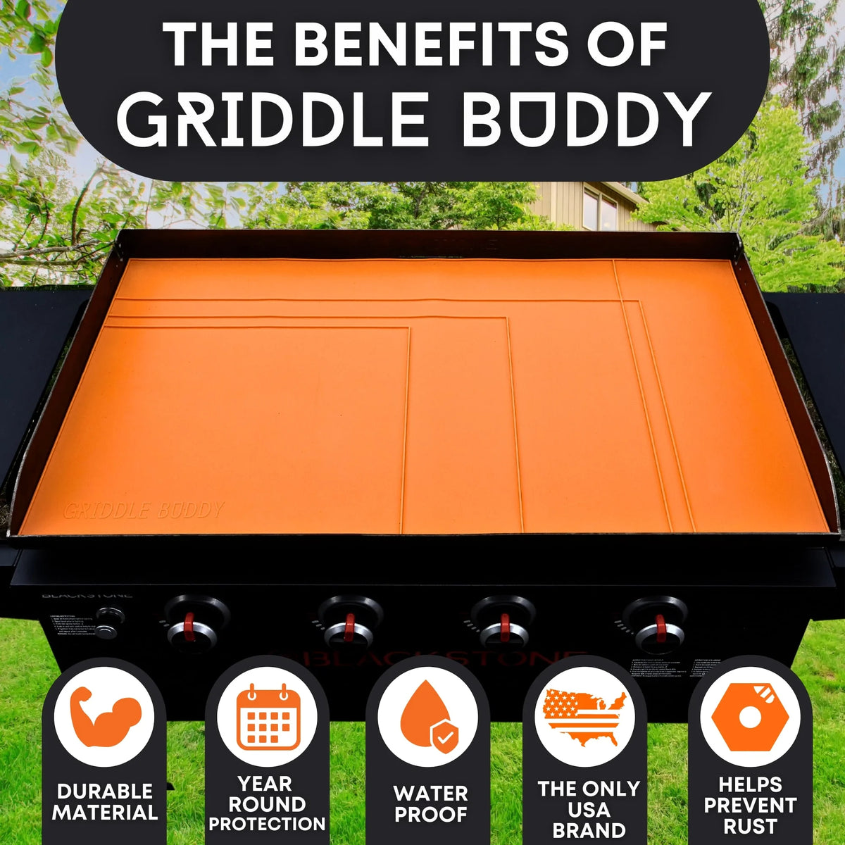 Food Grade Silicone Grill Mat for 17” 22” 28” 30” 36” G177