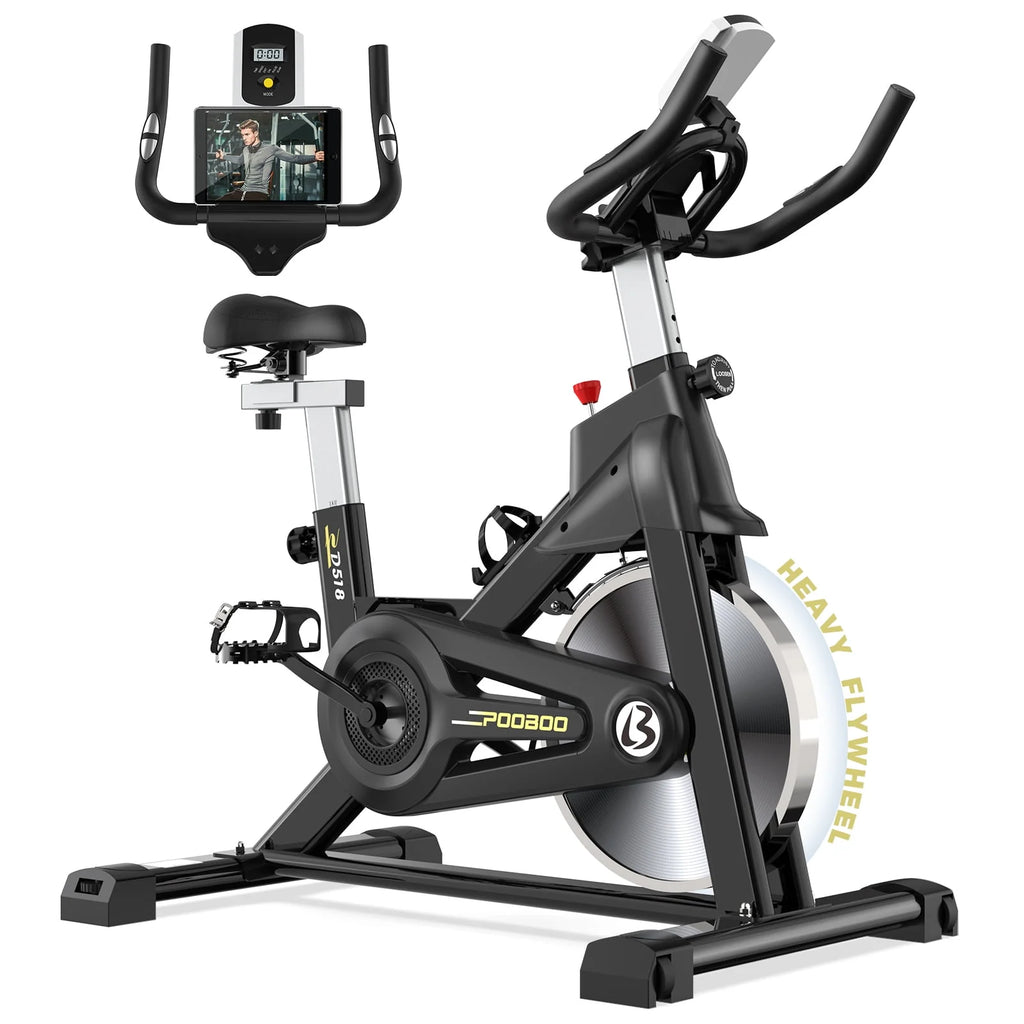 Magnetic Stationary Exercise Bike Blue P808