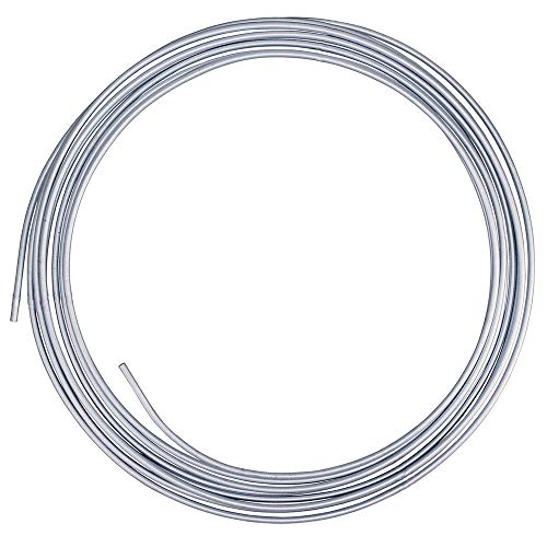 25 ft 3/16 316L Stainless Steel Brake Line Tubing Coil and Fitting Kit M11254