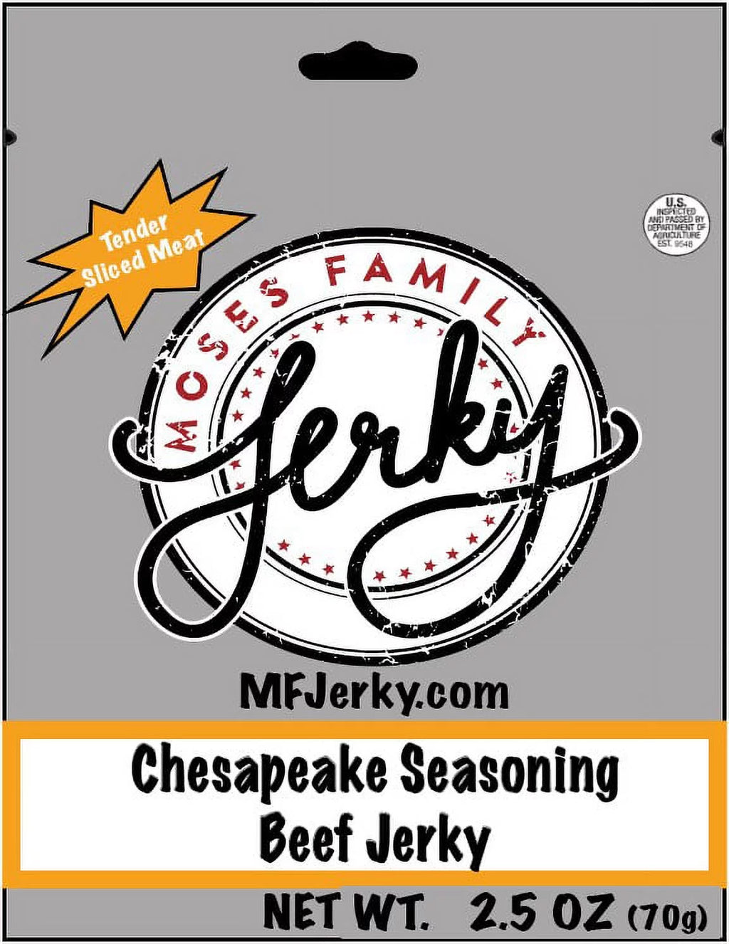 Beef Jerky 2.5 Ounce Pack of 8 H684