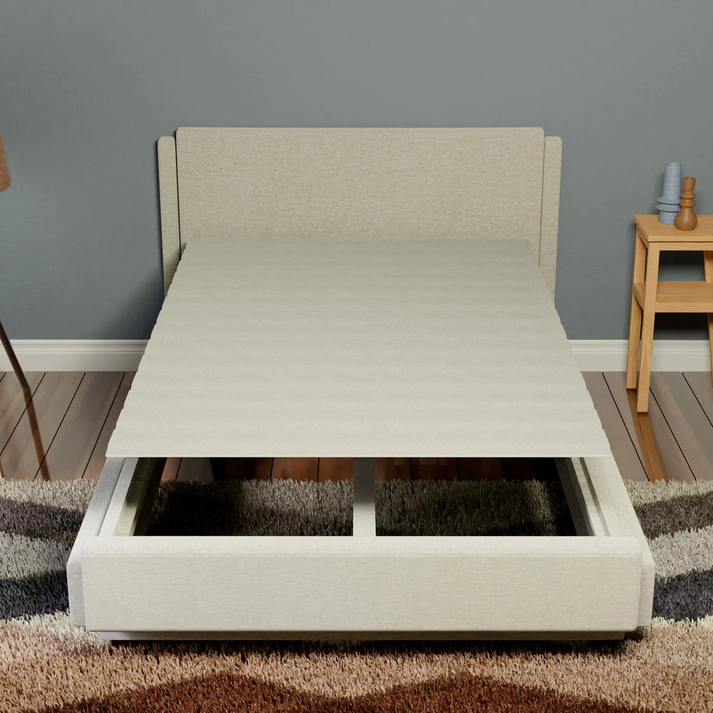 0.75” Heavy Duty Mattress Support Wood Slats with Cover V441
