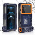 Waterproof Protective Case for Samsung Galaxy M21s and All Phones Up to 6.9 Inch with Lanyard O557894