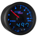 Black & Blue Tachometer Gauge R910801