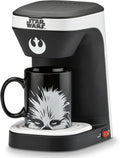 Black Single Serve 1-Cup Coffee Maker with Mug C4527