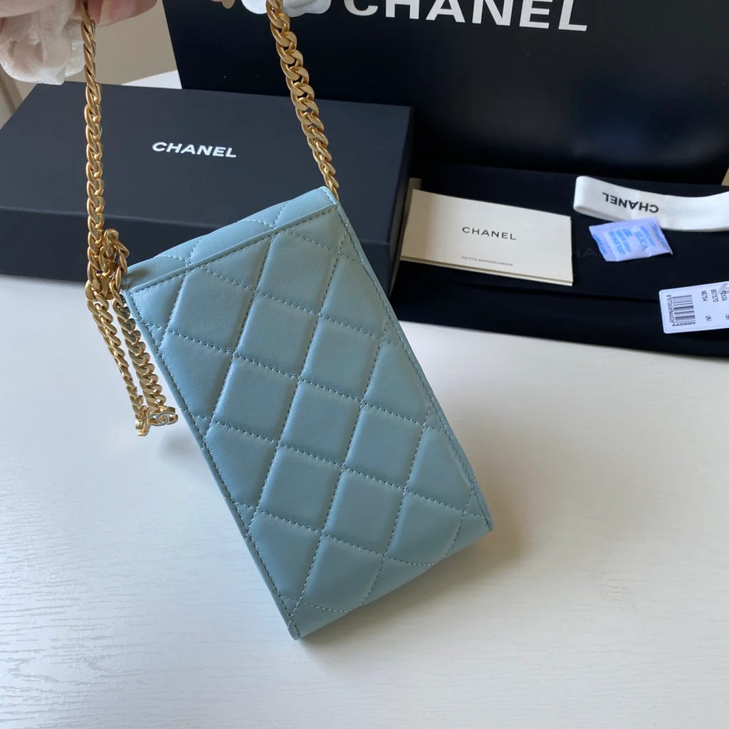 Blue Phone Holder Bag Q2395