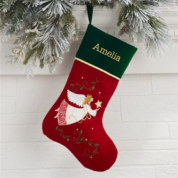 Personalized Christmas Stocking 100% Polyester 19.5" L Z68280