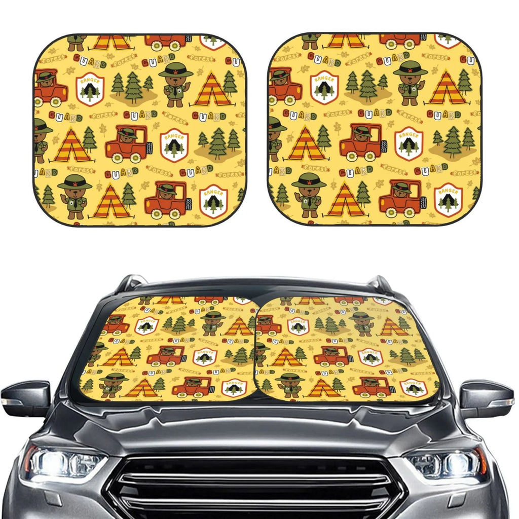 Foldable Car Sun Shade for Front Window L23263
