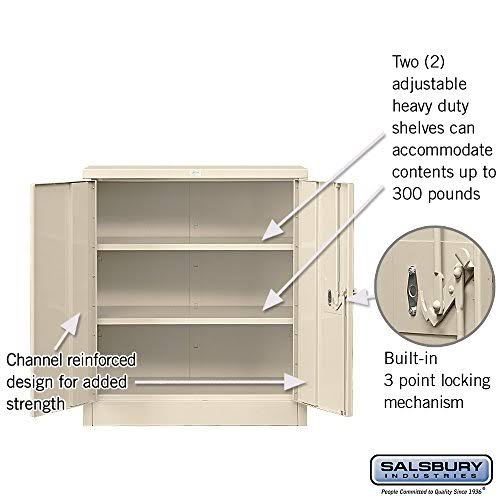 Beige Heavy Duty Storage Cabinet U566