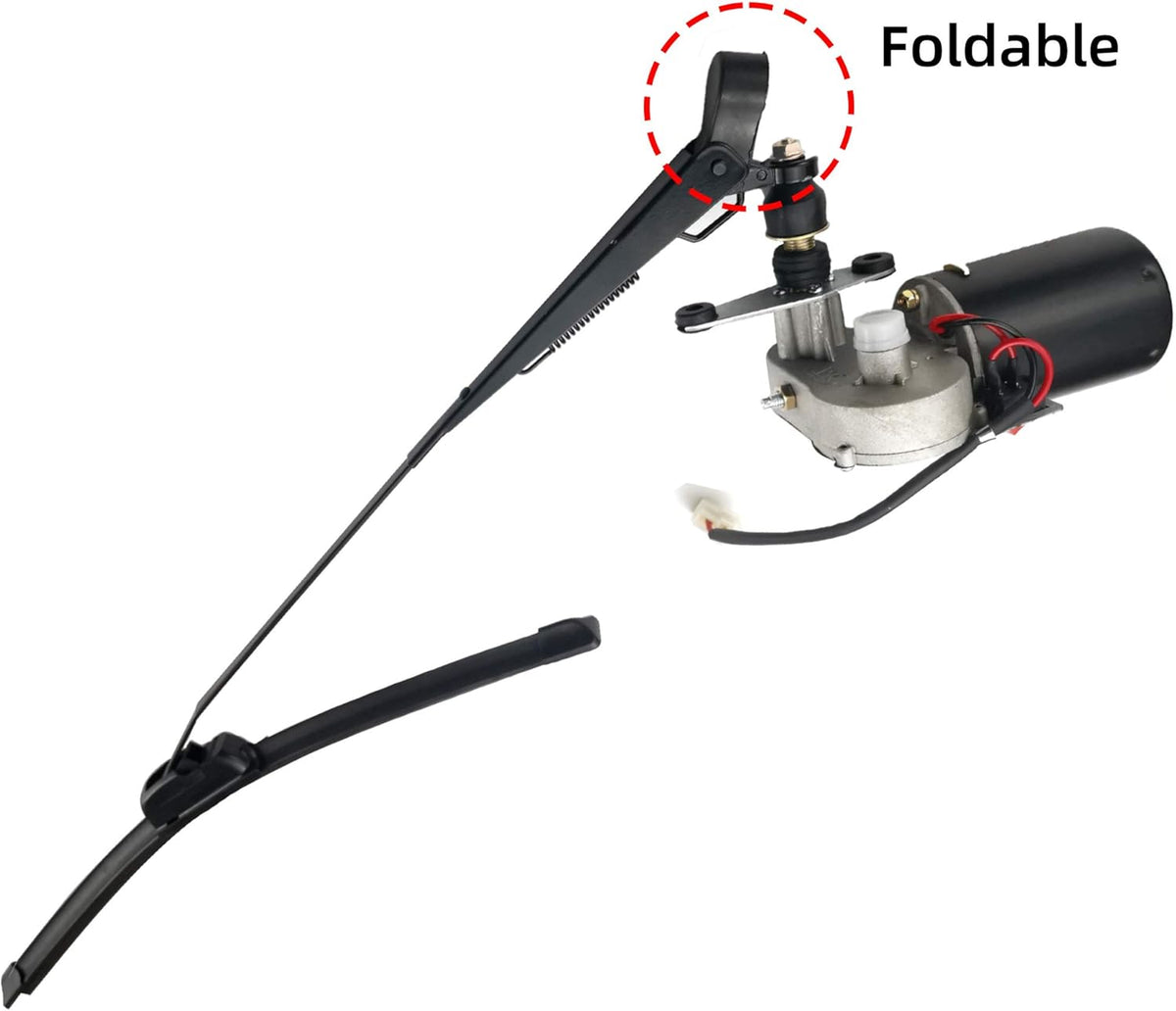 12V Universal Power Wiper Kit with Washer Pump Kit J212