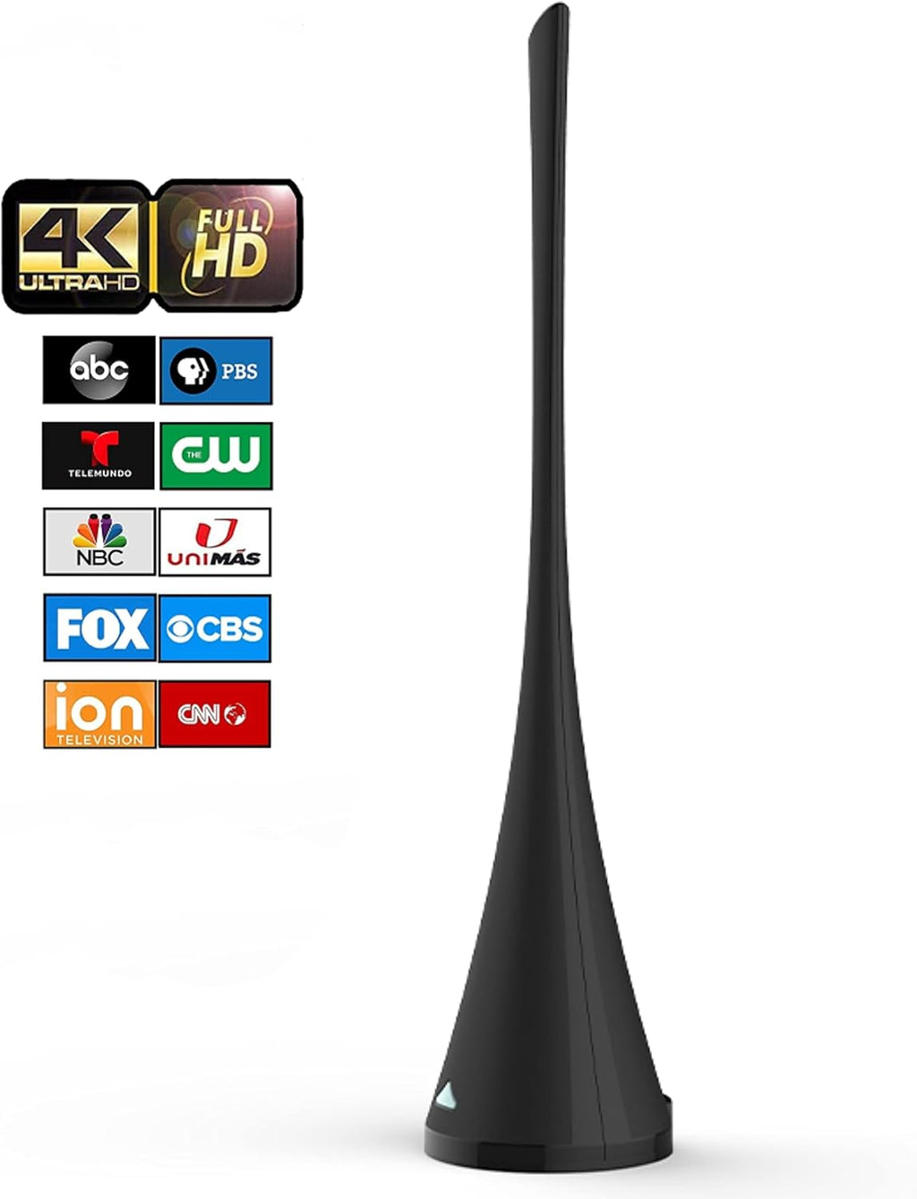 275+ Miles Range Amplified TV Antenna with 18ft Coaxial Cable R606787