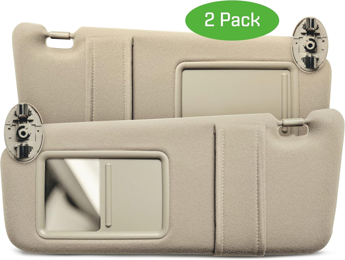 Grey Sun Visor Replacement 2 Pack for Toyota Camry M441735
