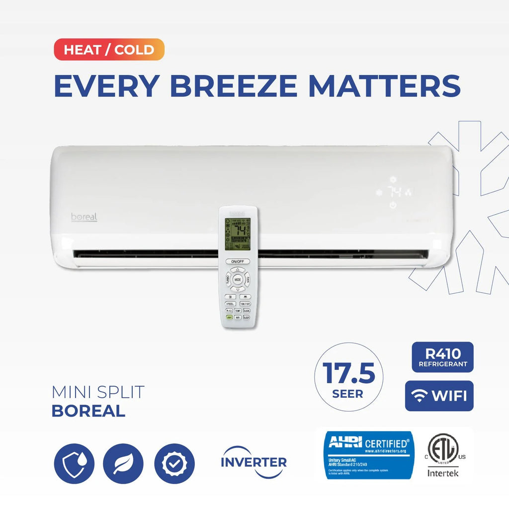 24000 BTU Mini Split Air Conditioner Inverter Heat Pump A6572