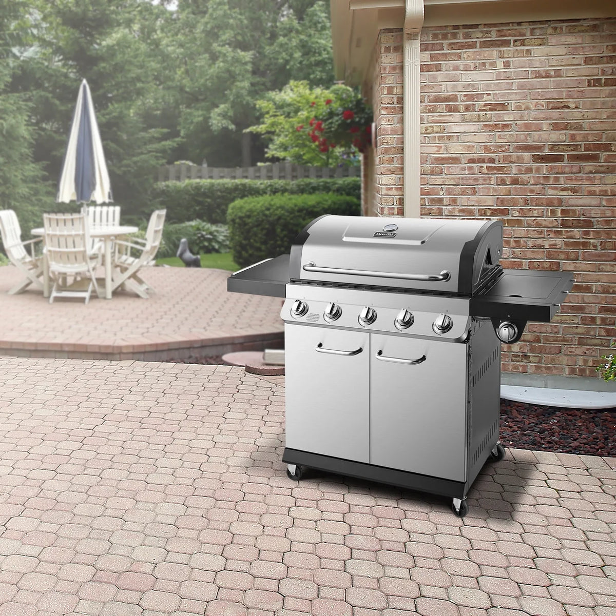 5 Burner Natural Gas Gas Grill J6649