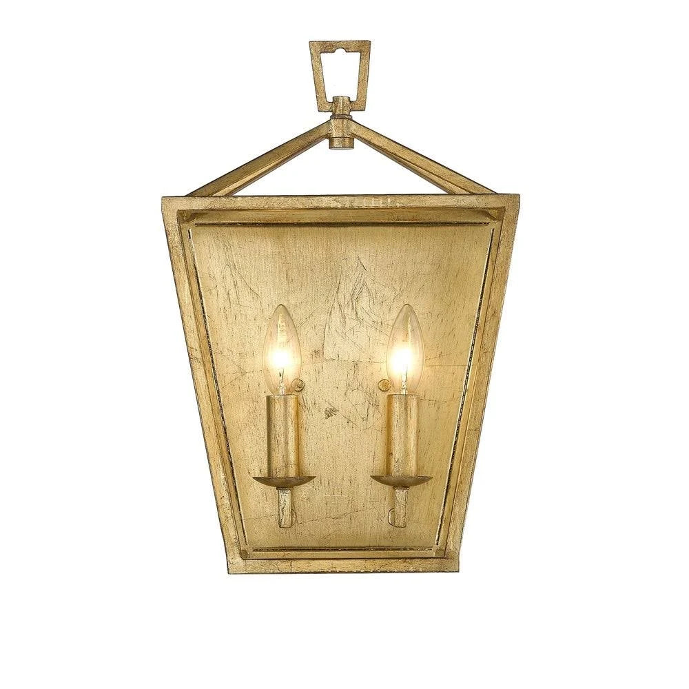 Antique Gold Wall Sconce Light Fixture I11955