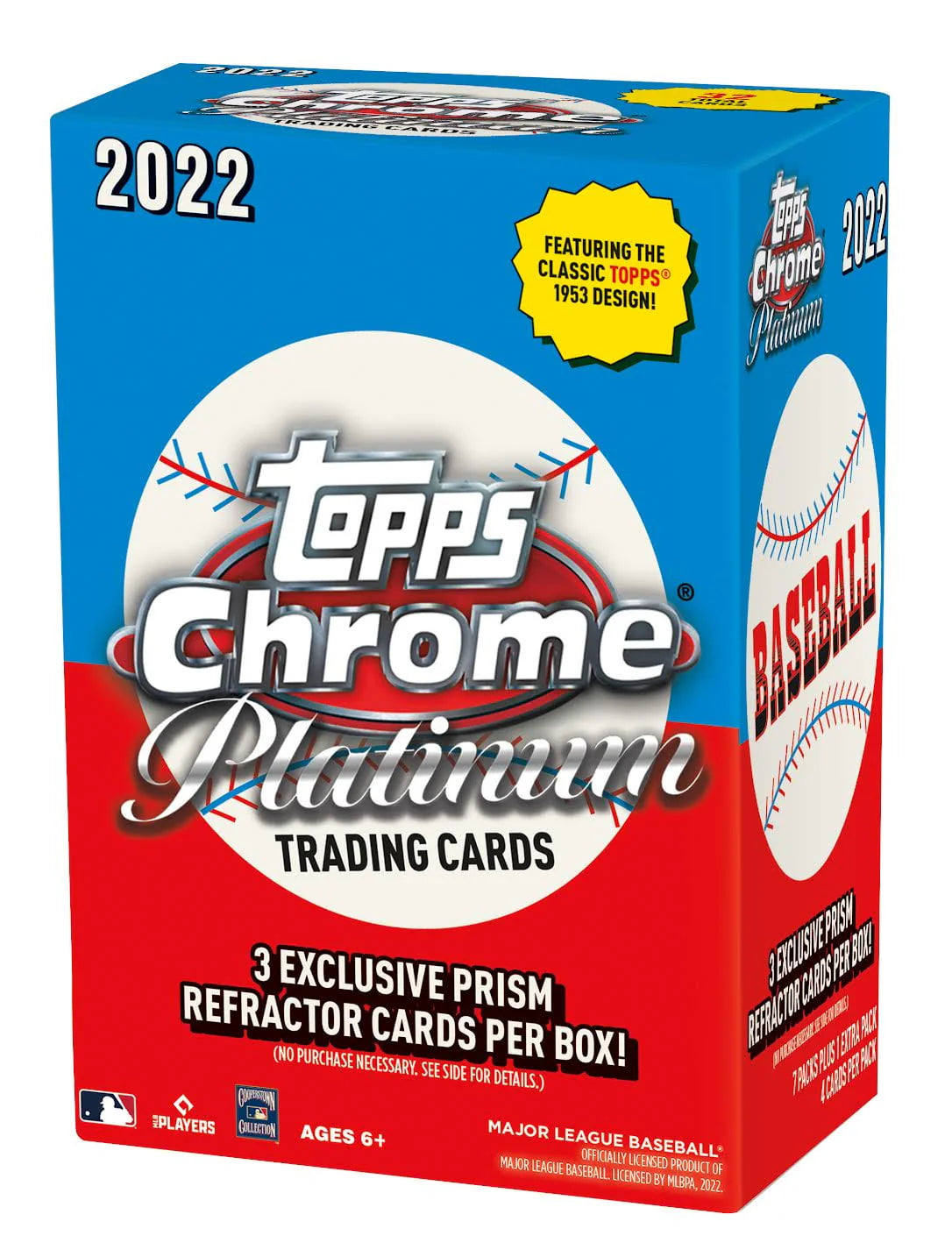 2022 Topps Chrome Platinum Anniversary Baseball Trading Cards Blaster Box P50975