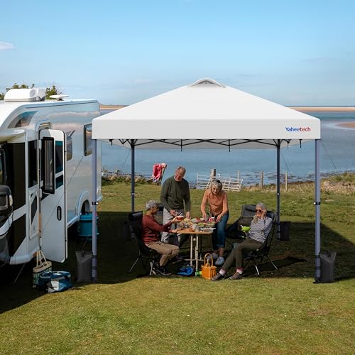 10x10 Pop-up Canopy Tent with Carry Bag, Black E786