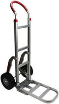 Aluminum Hand Truck with Foam Fill Tires and Stair Climbers C16159