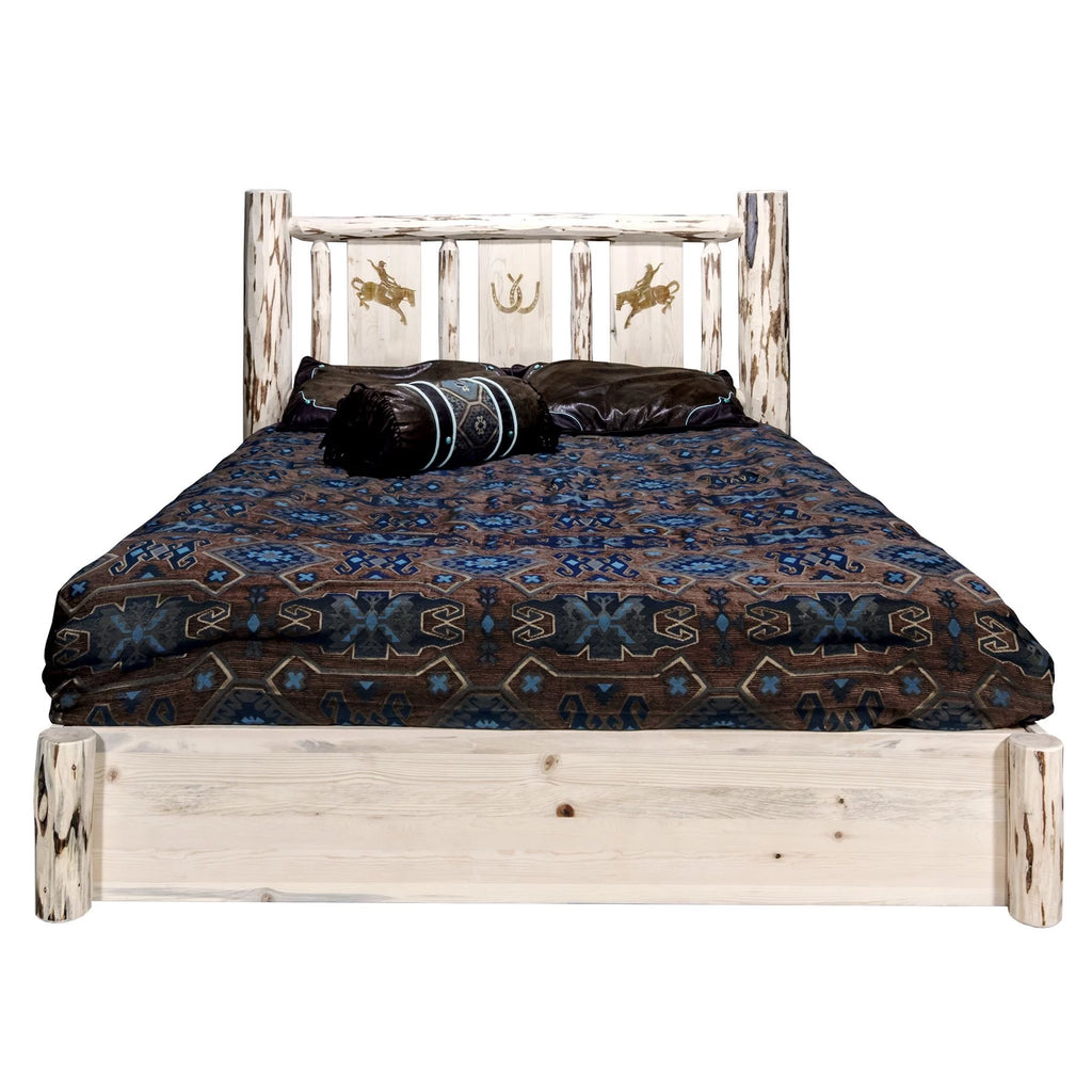 Pine Wood Twin Platform Bed M27126