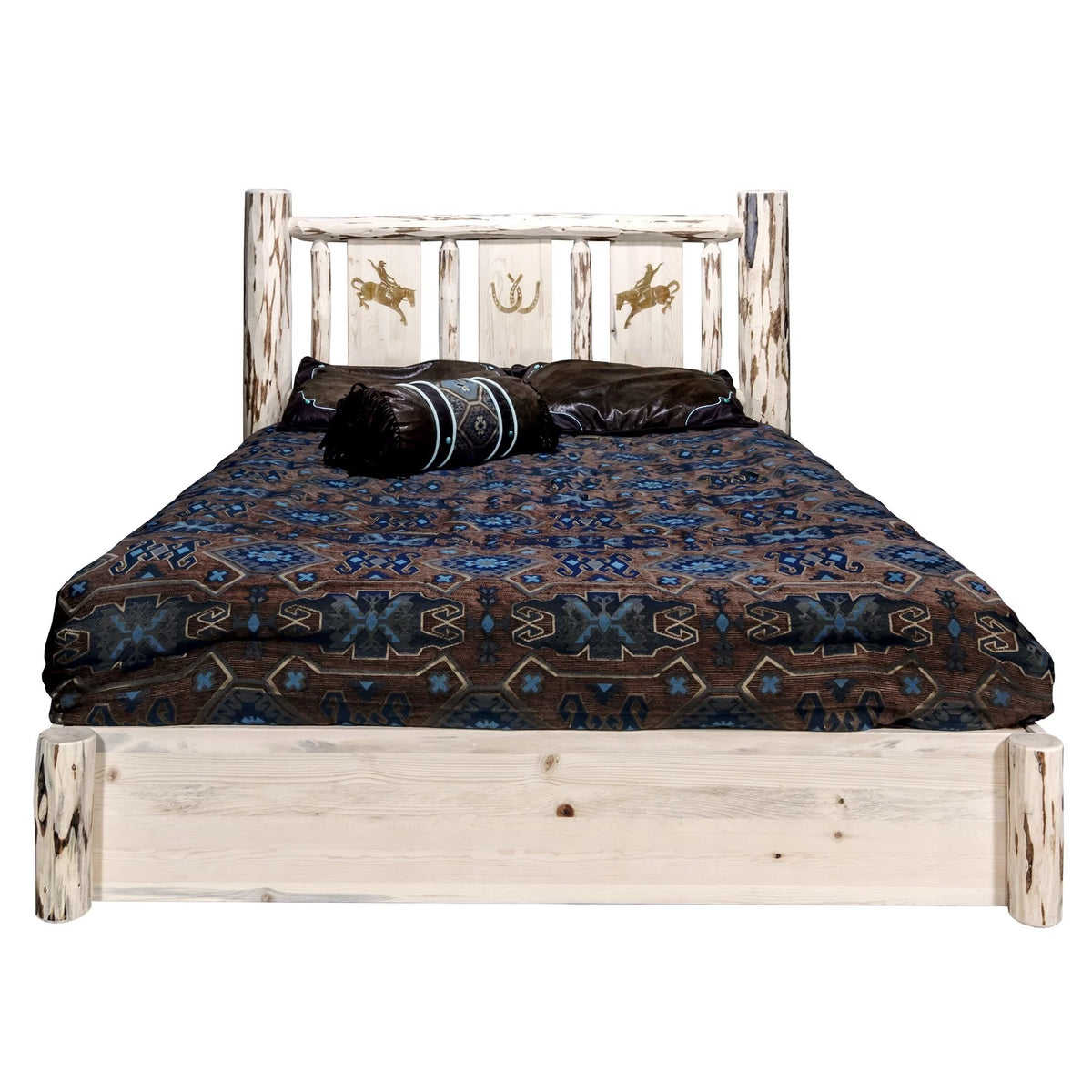 Pine Wood Twin Platform Bed M27126