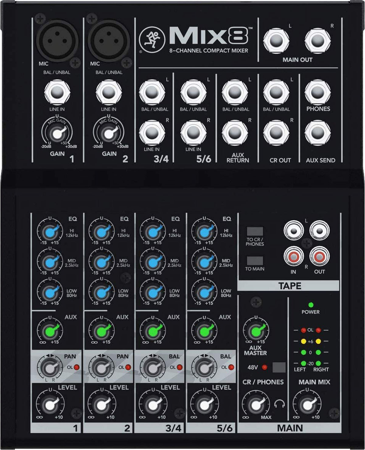 8-Channel Compact Mixer E57484