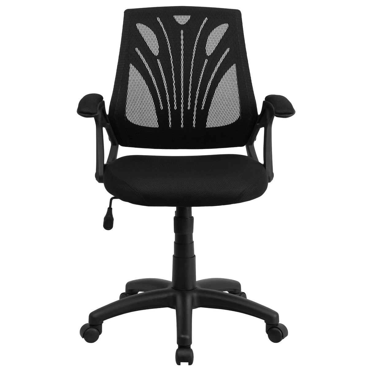 Black Swivel Adjustable Mesh Office Chair A717