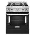 4.1 cu. ft. Smart Gas Range with Self-Cleaning and True Convection in Imperial Black X941
