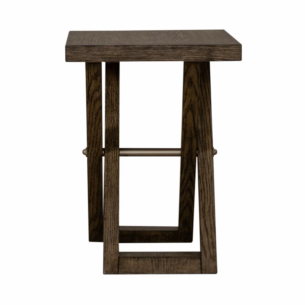 Russet Brown Chairside Table G5105